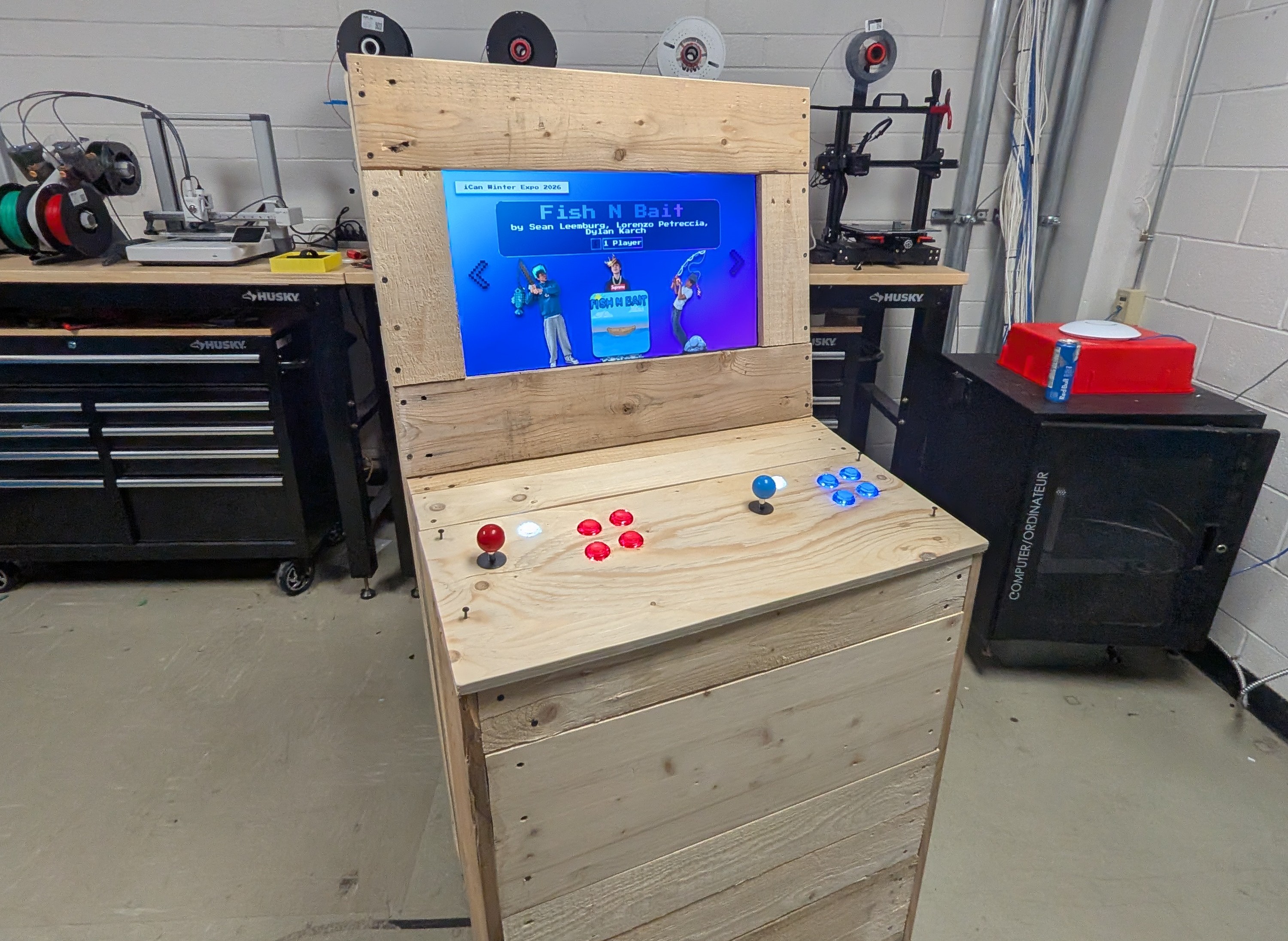 Arcade cabinet project overview