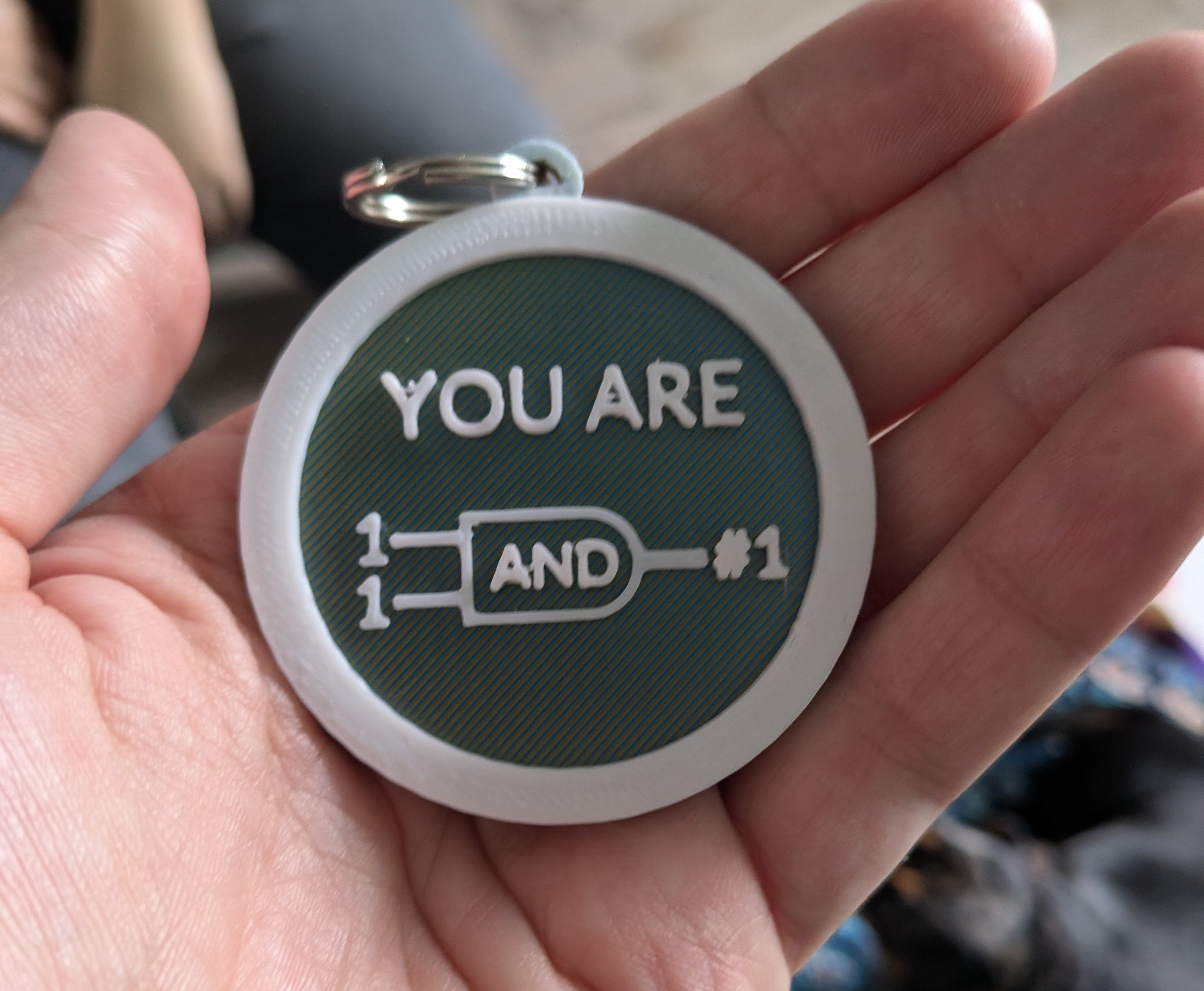 Custom Daniel keychain print