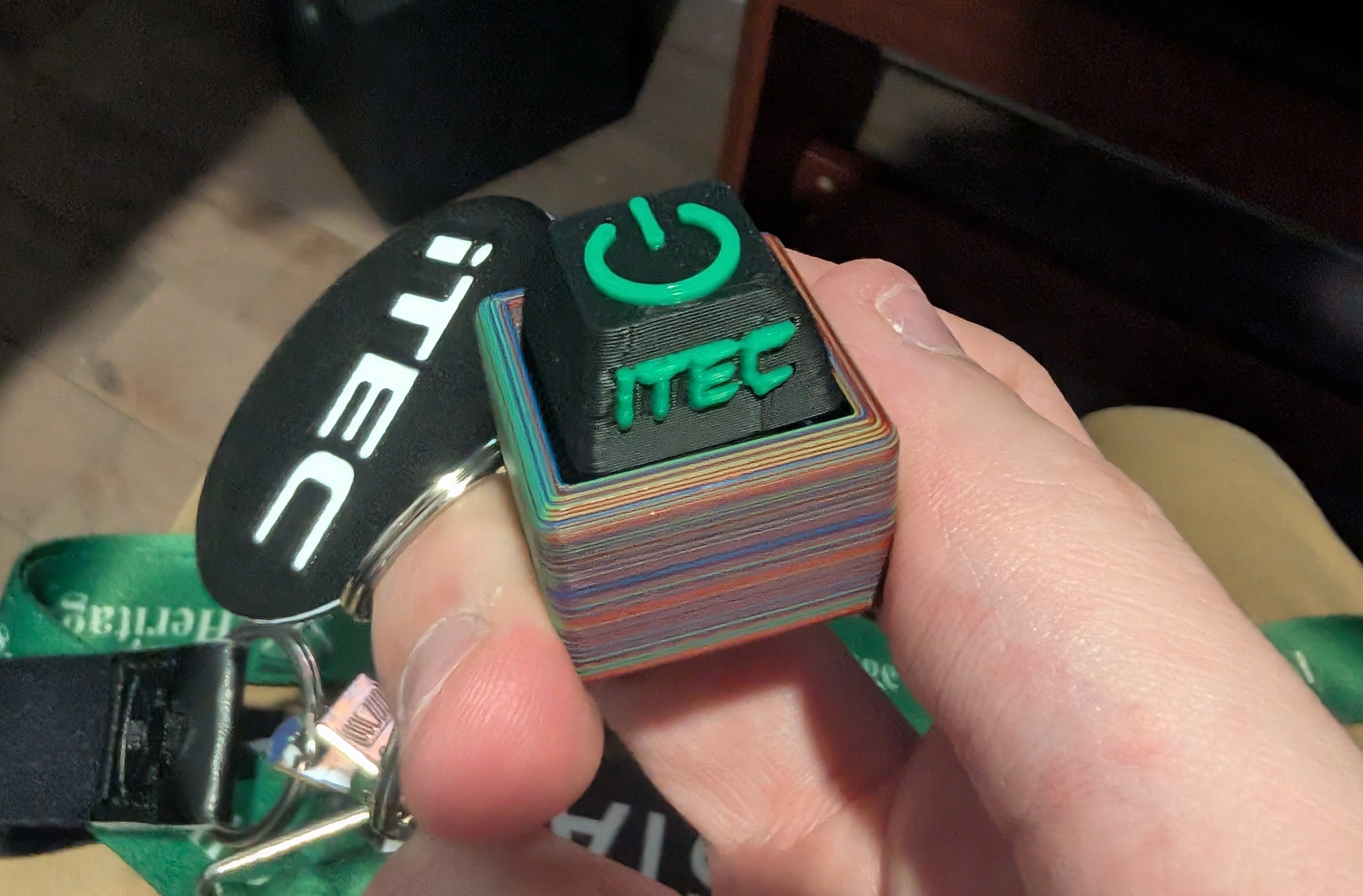 3D printed keychains